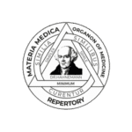 Materia Medica homeopathy association seal partner logo