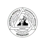 Materia Medica homeopathy association seal partner logo